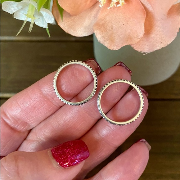 *SOLD* Sterling Stacking Rings🌻 - Picture 5 of 8